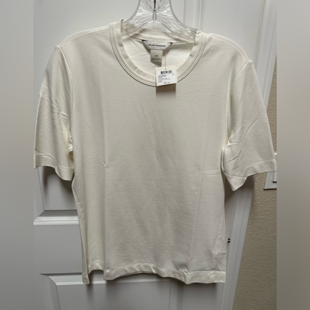 White Club Monaco tshirt NWT